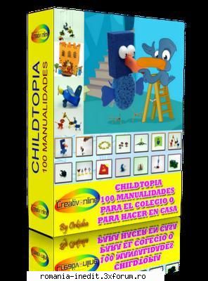 Carti pentru copii - Childtopia-100 manualidades( lucrari practice din - Carti pentru copii - Books