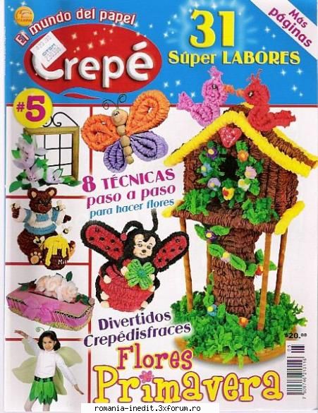 Carti pentru copii - Lucrari realizate din hartie creponata+ tehnici - Carti pentru copii - Books