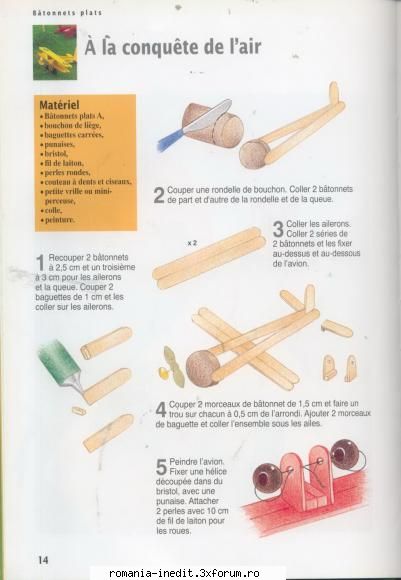 Carti pentru copii - Jucarii realizate pas cu pas din betisoare de - Carti pentru copii - Books