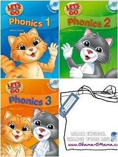 Carti pentru copii - Let's Go Phonics series 1-2-3(children ages 4-10) - Carti pentru copii - Books