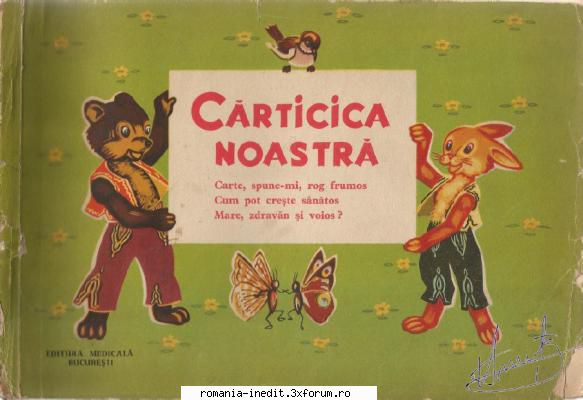 Carticica noastra - celebra in anii 60 - O carte care a incantat copilaria - Carti pentru copii - Books