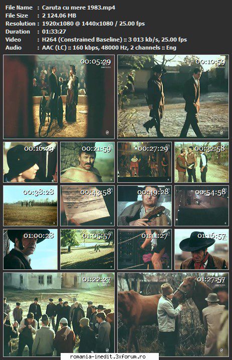 Caruta cu mere (1983) - sasadoru - Filme rom�nesti - Romanian Movies