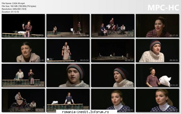 Casa M - bgl23 - Teatru rom�nesc - Romanian Theater