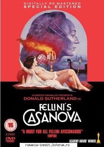 Casanova (1976) - Casanova de Fellini (1976) un film cu Donald - Filme clasice - Old Movies