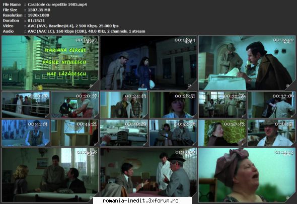 Casatorie cu repetitie (1986) - tvrip cu repetitie 1985.mp4 Mod edit - Filme rom�nesti - Romanian Movies