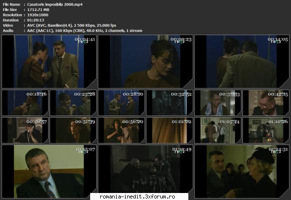 Căsătorie imposibilă (2000)(Teatru TV) - Căsător - Teatru rom�nesc - Romanian Theater