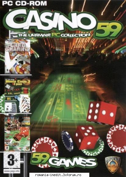 Casino 59 The Ultimate PC Collection - Casino 59 is a great compilation of 3 separate - Full Games