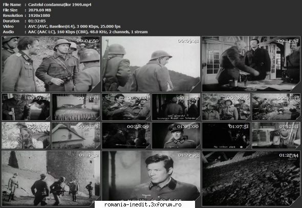 Castelul condamnatilor (1969) - sasadoru - Filme rom�nesti - Romanian Movies