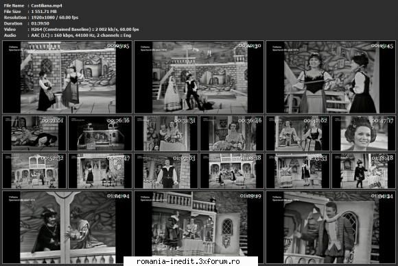 Castiliana (1967) - Castiliana de Lope de Vega. Regia: Cornel - Teatru rom�nesc - Romanian Theater