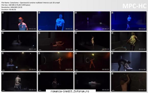 Cataclisma (unTeatru) - Regia: Andrea Gavriliu Scenografia: Alexandru - Teatru rom�nesc - Romanian Theater