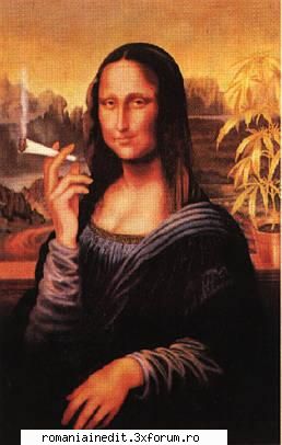 Cateva proaspete - Gioconda ....pare mai naturala asa - Funny