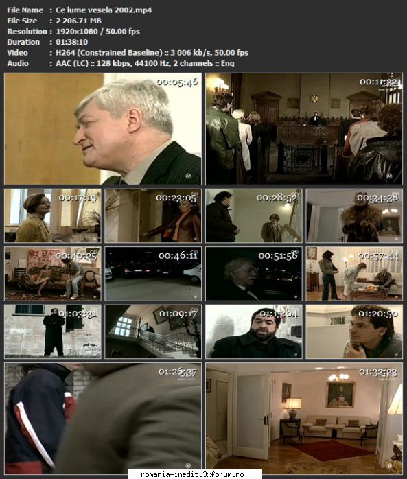 Ce lume vesela... (2003) - sasadoru - Filme rom�nesti - Romanian Movies