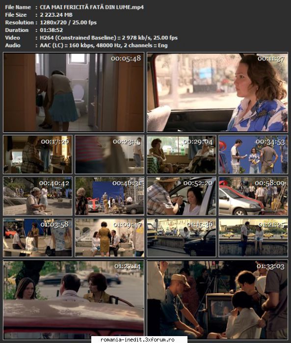 Cea mai fericita fata din lume (2009) - sasadoru - Filme rom�nesti - Romanian Movies