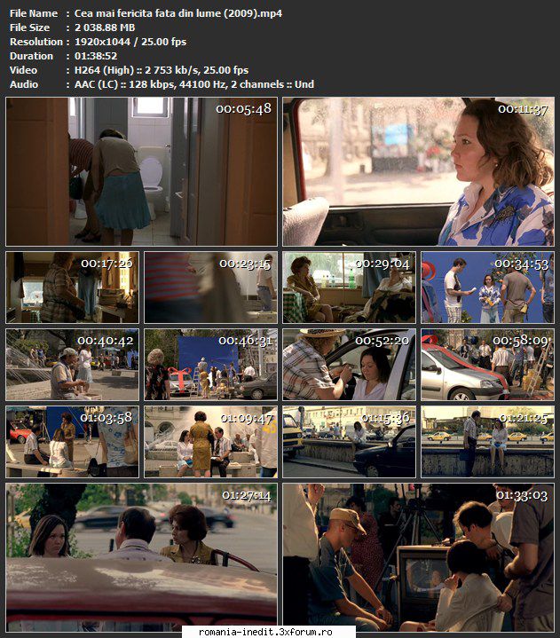 Cea mai fericita fata din lume (2009) - sasadoru - Filme rom�nesti - Romanian Movies
