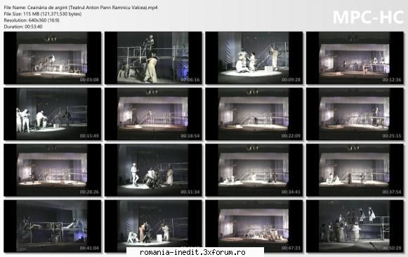 Ceainăria de argint (Teatrul Anton Pann Ramnicu Valcea) - bgl23 - Teatru rom�nesc - Romanian Theater