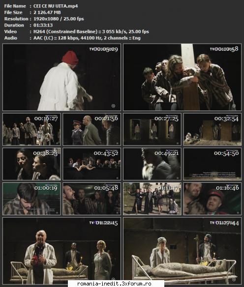 Cei ce nu uită (TeatruTV)(2015) - �n distribuție: Andreea - Teatru rom�nesc - Romanian Theater