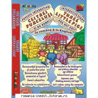 Cei trei purcelusi - Un CD placut si util pentru copiii de gradinita - Jocuri pentru copii - Games for kids