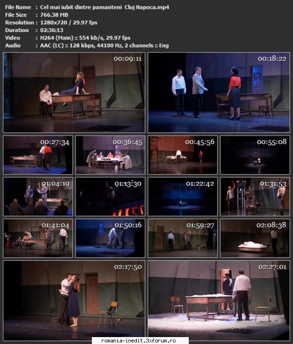 Cel mai iubit dintre pamanteni (Teatrul National Cluj Napoca)(2019) - sasadoru - Teatru rom�nesc - Romanian Theater