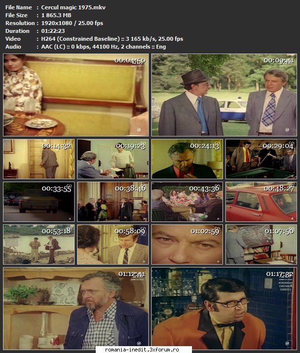 Cercul magic (1975) - sasadoru - Filme rom�nesti - Romanian Movies
