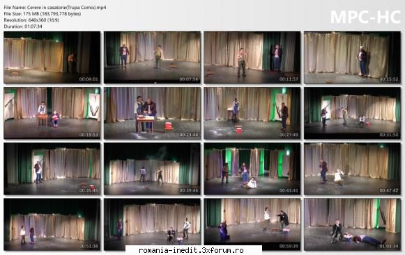Cerere in casatorie(Trupa Comix) - bgl23 - Teatru rom�nesc - Romanian Theater