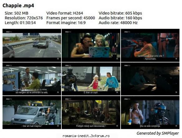 Chappie (2015) - Chappie (2015) TVRip / MP4 Subtitrare / Romana - Filme - Movies