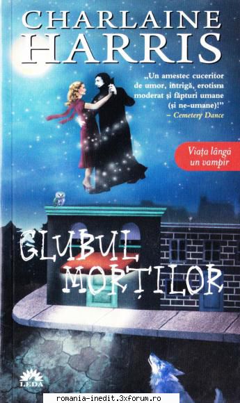 Charlaine Harris - Seria "Vampirii Sudului" - Charlaine Harris - Clubul mortilor - Carti in limba romana