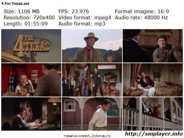 Charles Bronson (1921�2003) - Movie Collection - 4 for Texas (1963) Patru pentru - Filme clasice - Old Movies