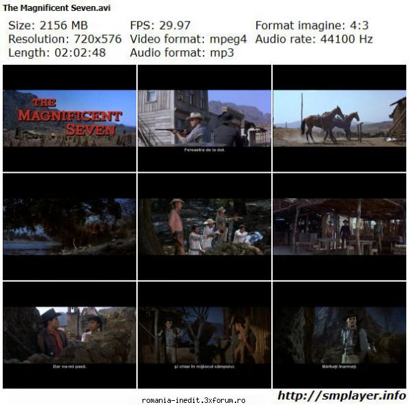 Charles Bronson (1921�2003) - Movie Collection - The Magnificent Seven (1960) - Filme clasice - Old Movies