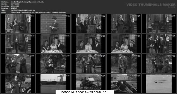 Charles Spencer Chaplin - Charlie Chaplin A Jitney Elopement 1915 Year:1915 - Filme clasice - Old Movies