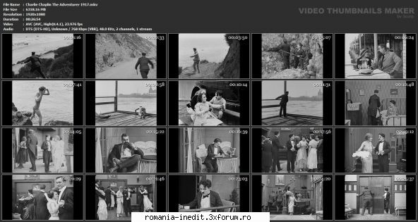 Charles Spencer Chaplin - Charlie Chaplin The Adventurer 1917 Year:1917 - Filme clasice - Old Movies