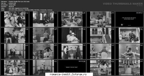 Charles Spencer Chaplin - Charlie Chaplin The Cure 1917 Year:1917 Country - Filme clasice - Old Movies