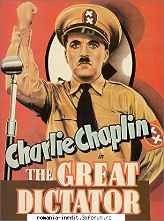 Charles Spencer Chaplin - Charlie Chaplin The Great Dictator Der grosse - Filme clasice - Old Movies