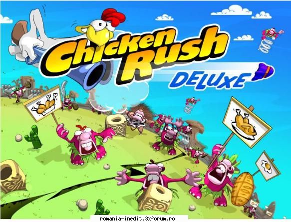 Chicken Rush Deluxe [pc game full] - Chicken Rush Deluxe nu necesita instalare - Full Games