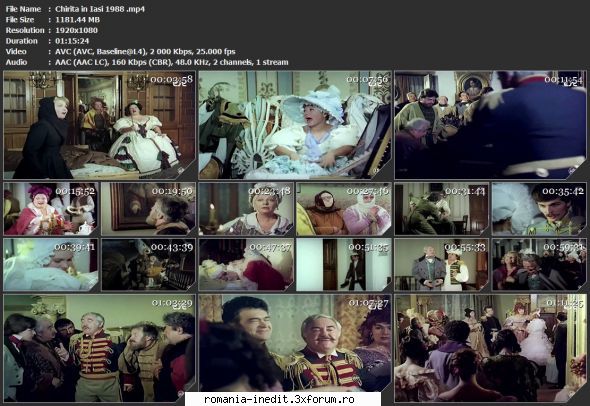 Chirita la Iasi (1987) - tvrip Mod edit: File expirate, pentru file - Filme rom�nesti - Romanian Movies
