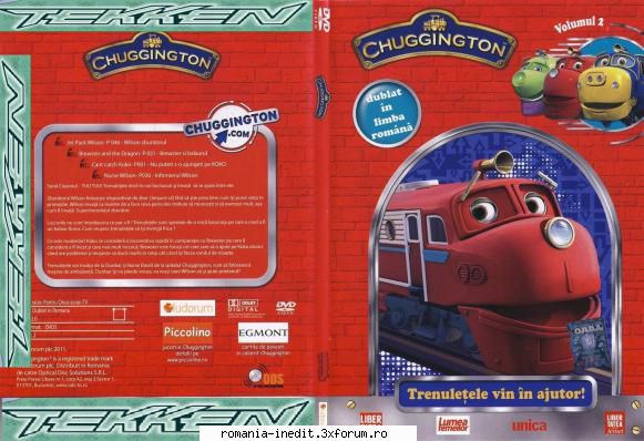 Chuggington - Ziarul Libertatea - DVD 2 - Trenuletele vin in ajutor! - Filme pentru copii - Movies for kids