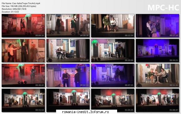 Ciao Italia(Trupa TincArt) - bgl23 - Teatru rom�nesc - Romanian Theater
