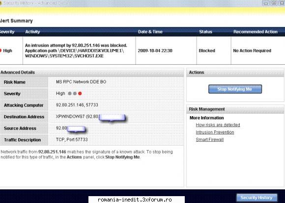Cine m-ataca? - Alt topic pentru voi, dragi prieteni. Care stie - Tech Support