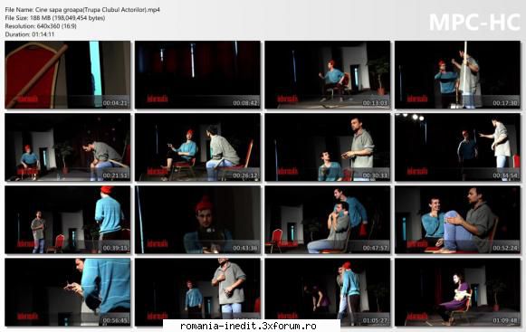 Cine sapa groapa(Trupa Clubul Actorilor) - bgl23 - Teatru rom�nesc - Romanian Theater