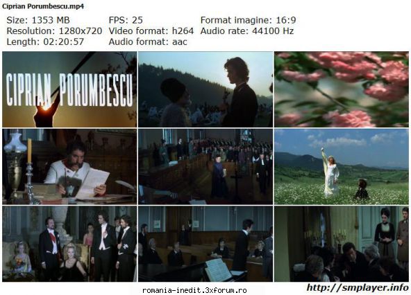 Ciprian Porumbescu (1972) - Ciprian Porumbescu (1972) The Ballad - Filme rom�nesti - Romanian Movies