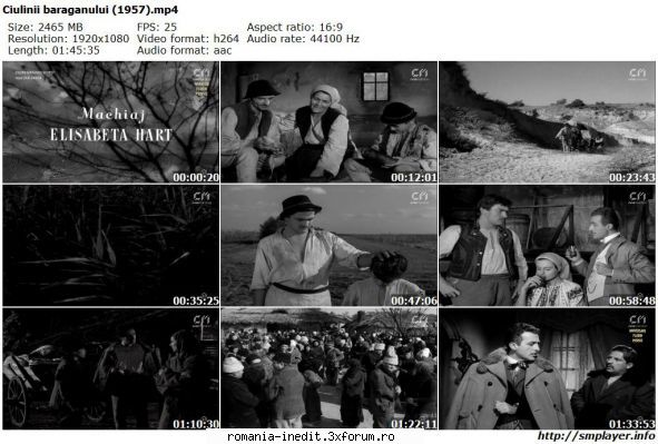Ciulinii baraganului (1958) - marianvo - Filme rom�nesti - Romanian Movies