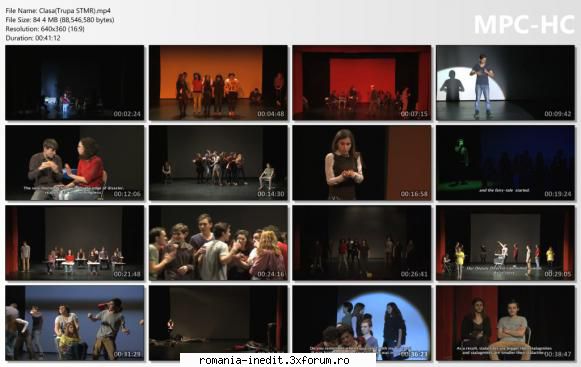Clasa(Trupa STMR) - bgl23 - Teatru rom�nesc - Romanian Theater
