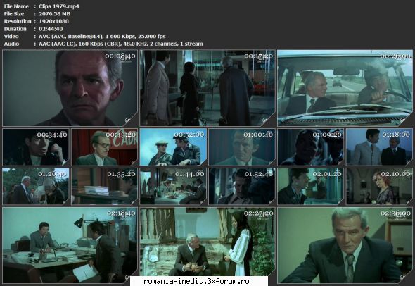 Clipa (1979) - sasadoru - Filme rom�nesti - Romanian Movies