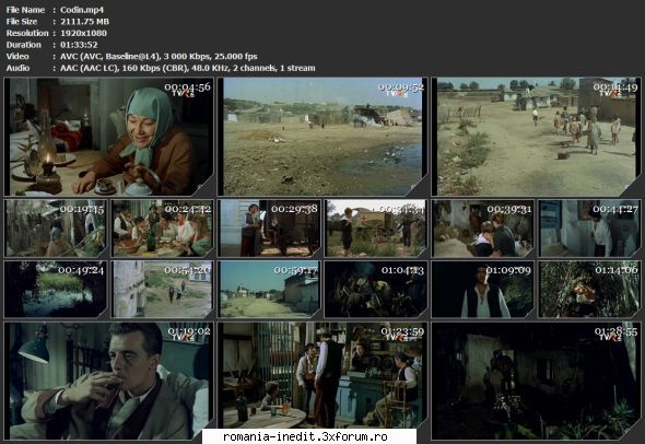 Codin (1962) - sasadoru - Filme rom�nesti - Romanian Movies