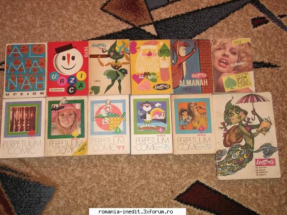 Colectia Almanah Perpetuum comic / Urzica - slashback - Talcioc - Rag fair