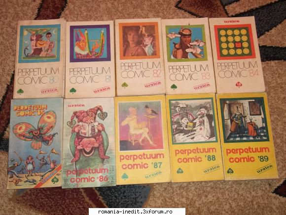 Colectia Almanah Perpetuum comic / Urzica - Cel din 91 am uitat sa-l pozez cu restul - Talcioc - Rag fair