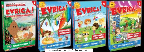 Colectia "Evrica! Descoperiri care ne-au schimbat viata" (ro) - akydia - Filme pentru copii - Movies for kids