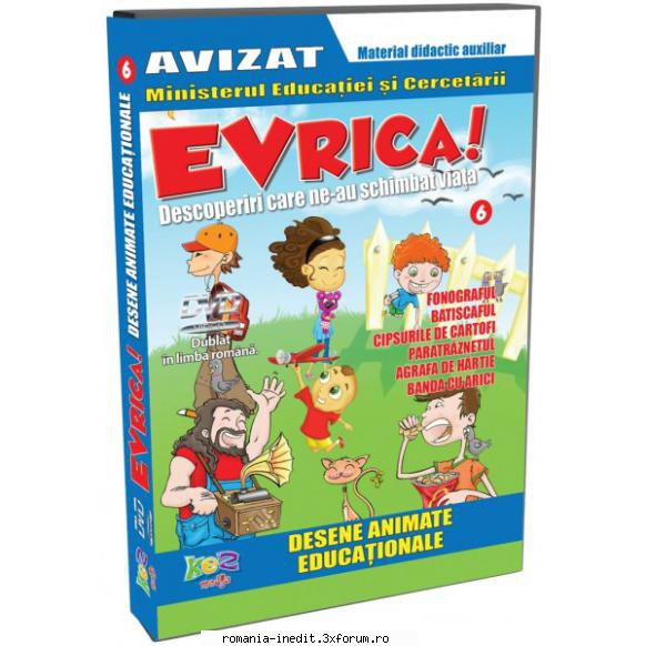 Colectia "Evrica! Descoperiri care ne-au schimbat viata" (ro) - Adrian_ - Filme pentru copii - Movies for kids