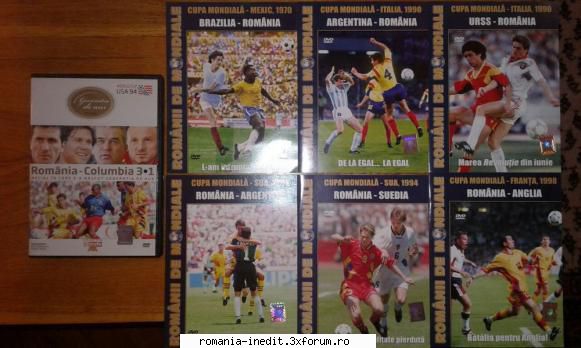 Colecţia Magic Fotbal - Romanii de mondiale (DVD) - Colecţia cuprinde cele mai importante - Request
