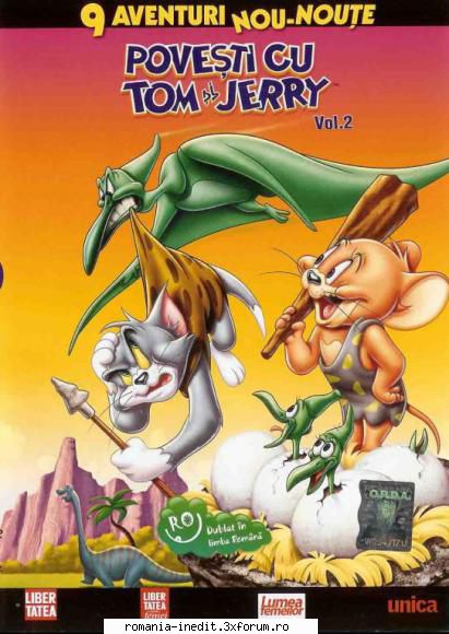 Colectia Tom & Jerry - Ziarul Libertarea - Tom & Jerry - DVD 2- Ziarul - Filme pentru copii - Movies for kids