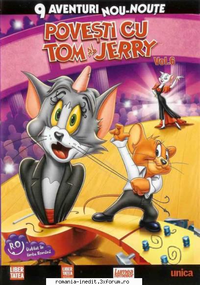 Colectia Tom & Jerry - Ziarul Libertarea - Tom & Jerry - DVD 6 Ziarul - Filme pentru copii - Movies for kids